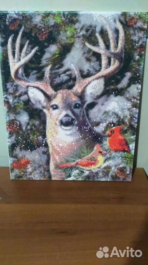 Алмазная мозаика (готовая работа)