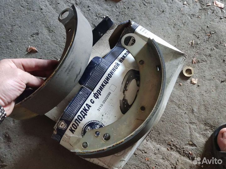 Колодки на Волгу