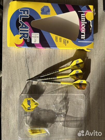 Дротики Unicorn Flair steeltip 23gr (вольфрам)