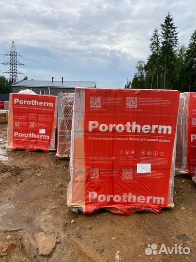 Керамические Блоки Porotherm Thermo