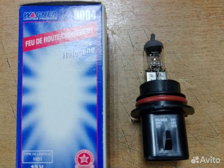 Лампа halogene 9004 - HB1 12V 65/45W P29t