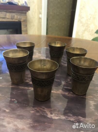 Стопки СССР мельхиор 1юммет