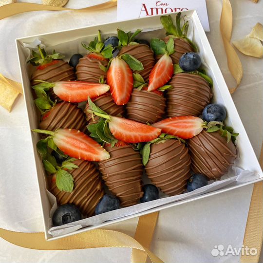 Клубника в шоколаде