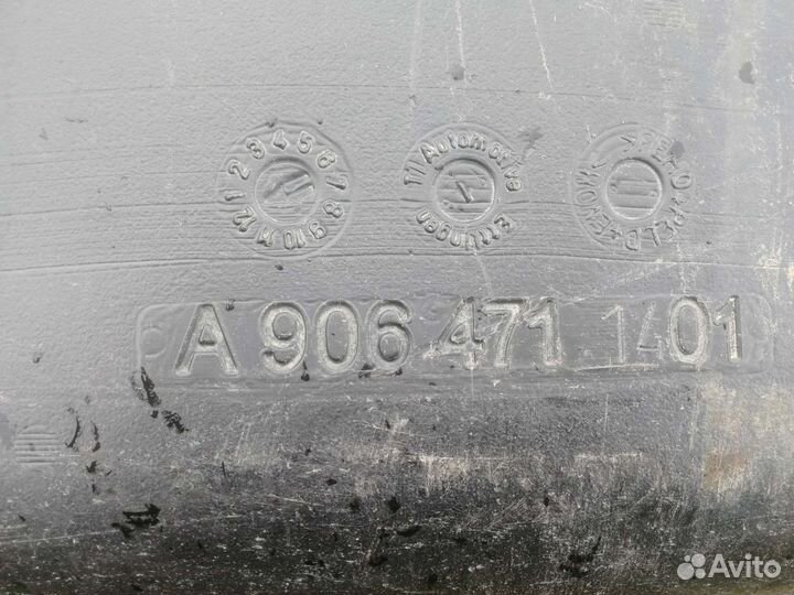 Бак топливный 100л mercedes sprinter 906