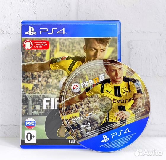 FIFA 17 полностью на русском Видеоигра на диске PS