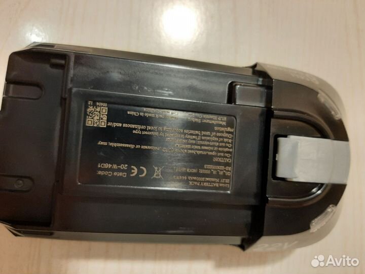 Оригинальный аккумулятор ZR009700 для пылесоса