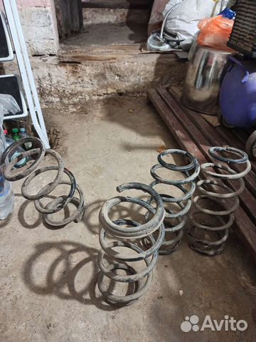 Пружины на Solaris Rio оригинал 4 шт