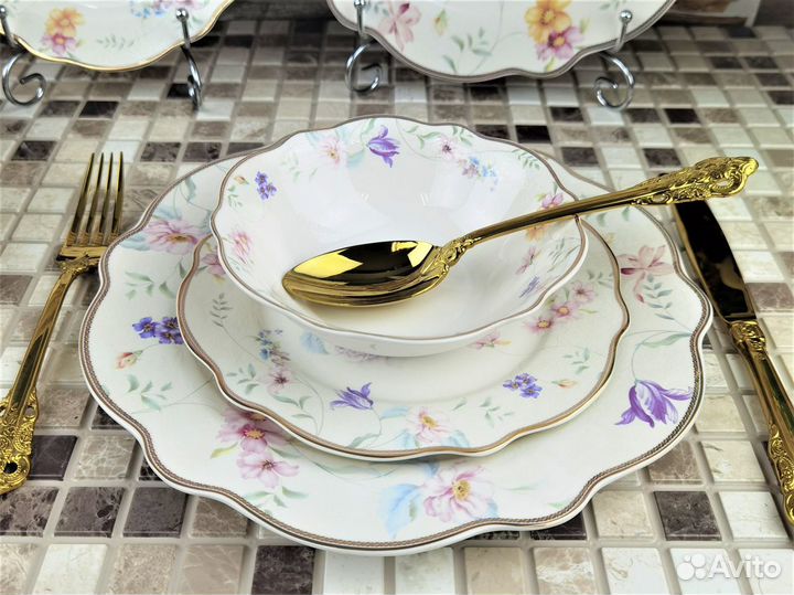 Чайно-столовый сервиз на 6 персон 