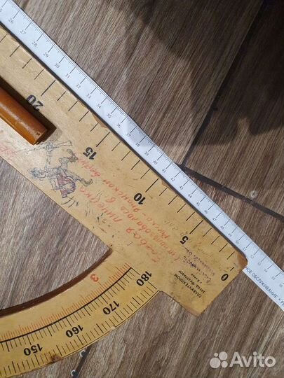 Транспортир большой СССР