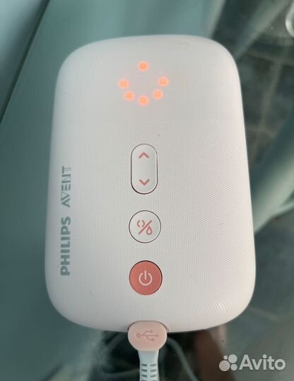 Молокоотсос avent электрический новый