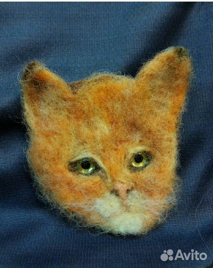 Брошки Котики