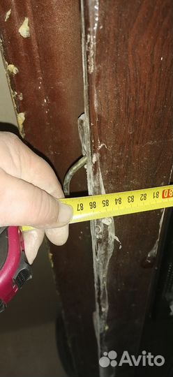 Дверь входная бу металл