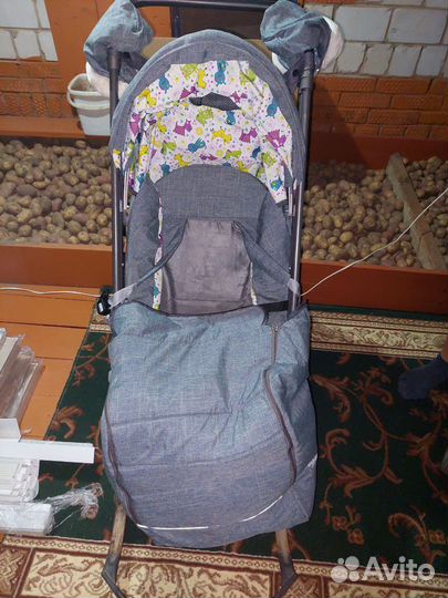 Сани коляска детские