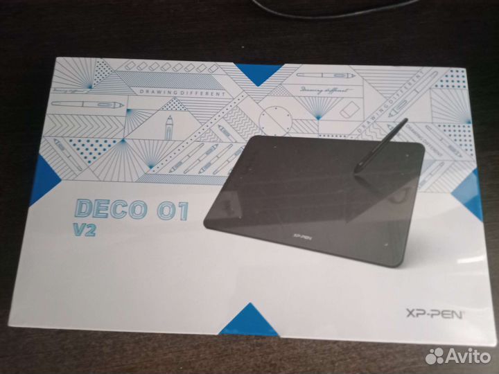 Графический планшет XPPen Deco 01 V2