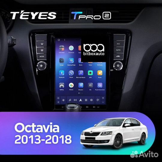 Tesla style Teyes tpro 2 3/32 Skoda Octavia 3 A7