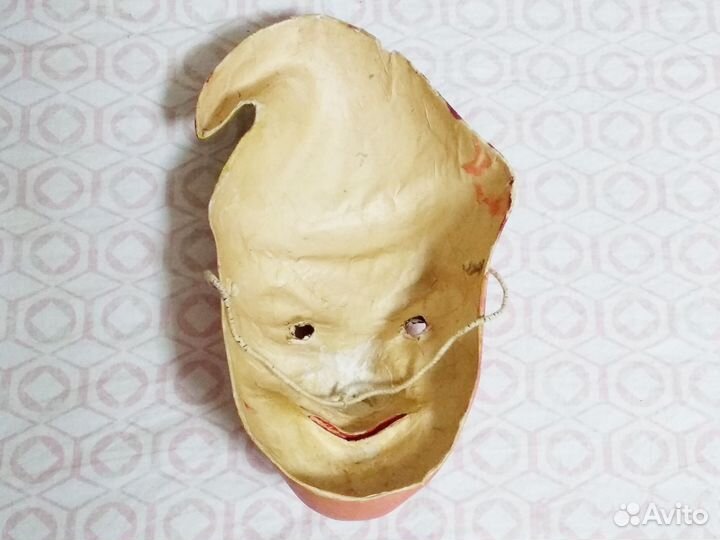 Маска клоуна новогодняя СССР