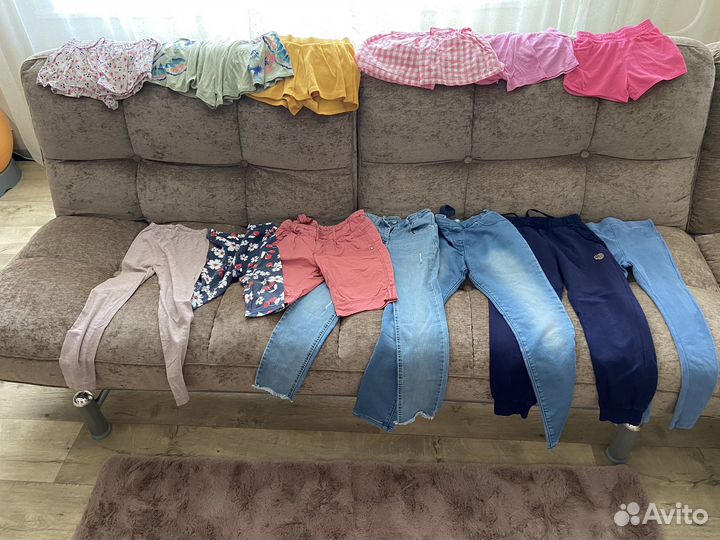 Детские вещи для девочки 110-122