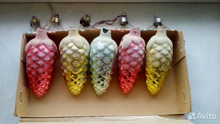 Елочные игрушки СССР набор