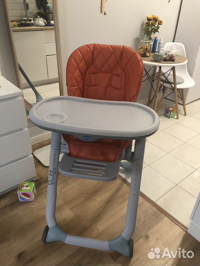 Стульчик для кормления chicco polly progress 5