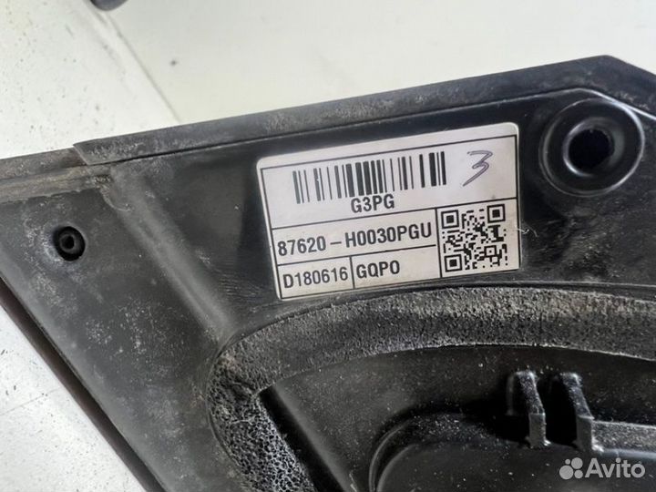 Боковое зеркало (электрическое) правое Kia Rio 4