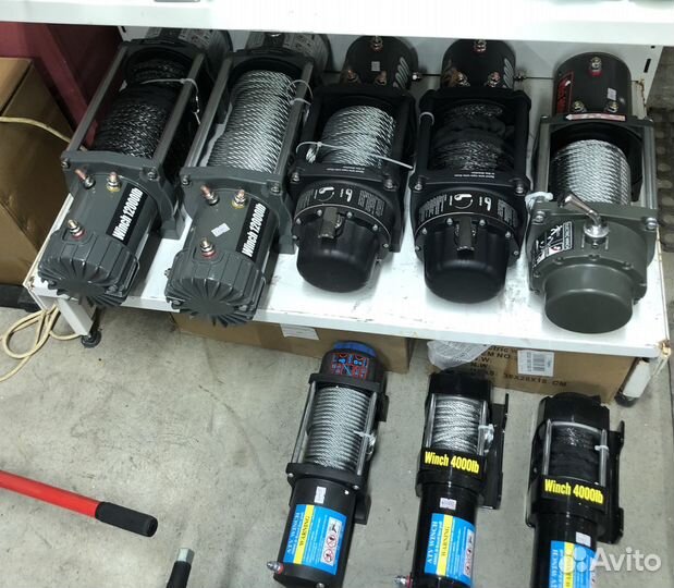 Лебедка electric winch/pro top