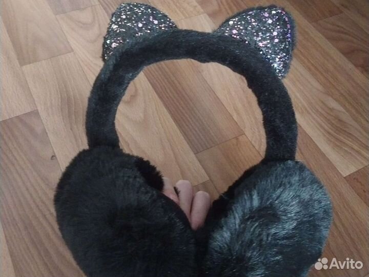 Пушистые наушники