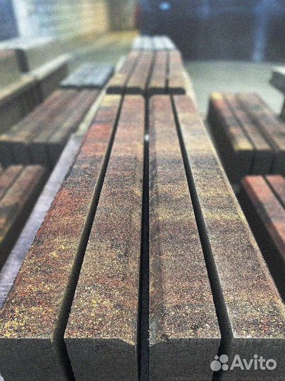 Тротуарная плитка и поребрик