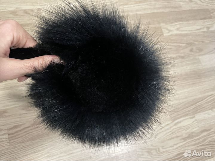 Наушники меховый натуральный песец
