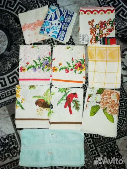 Пастельное и полотенца СССР