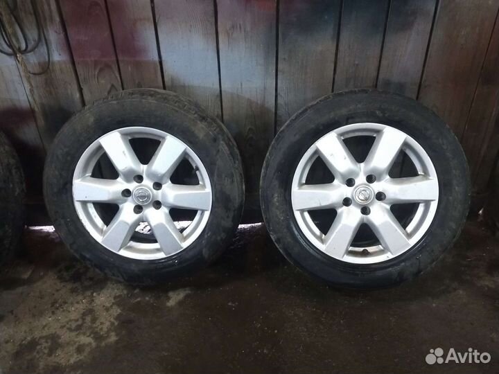 Колеса лето r17