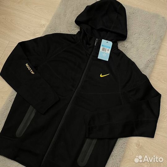 Зип худи Nocta Nike tech flecce чёрный