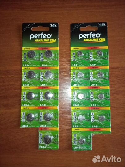 Батарейки perfeo LR44,LR4 Alkaline Cell