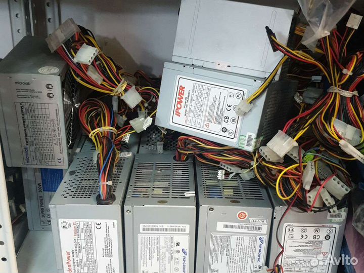 Блоки питания ATX разные б/у