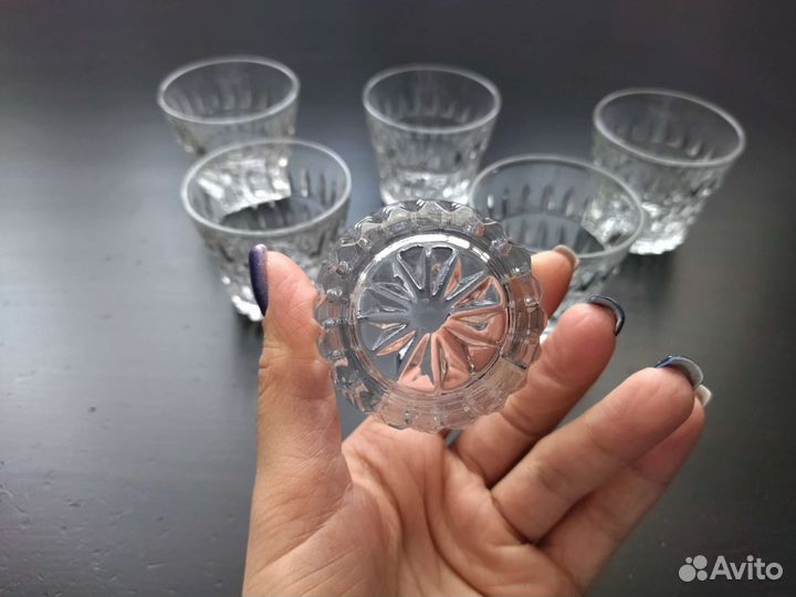 Стопки хрустальные СССР