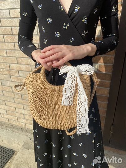 Сумка плетеная из осока
