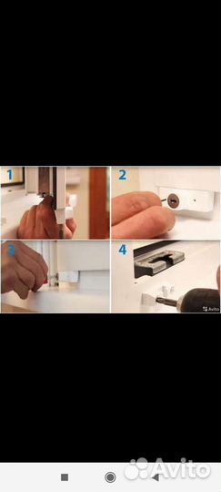 Детский замок на окна, новый