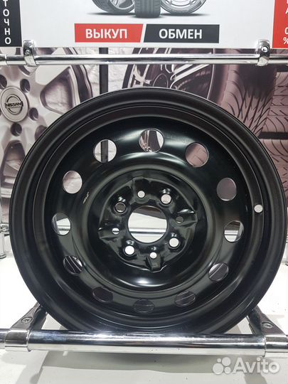 Штампованные диски R14 тзск ваз-2110 черный-глянец