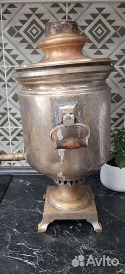 Самовар угольный старинный