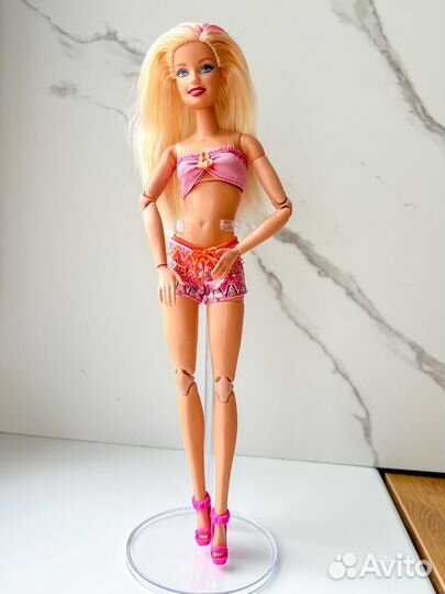 Кукла барби на теле мтм