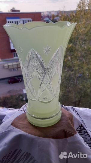 Ваза для цветов хрусталь СССР