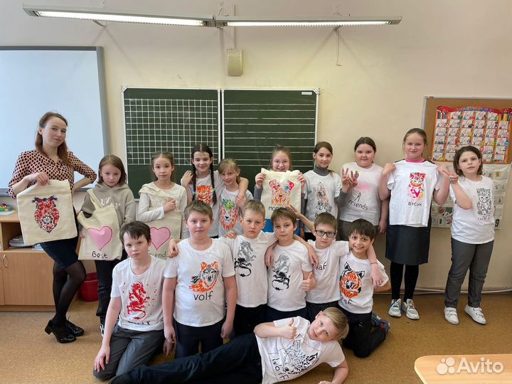 Мастер-класс по росписи футболок,шопперов,значков