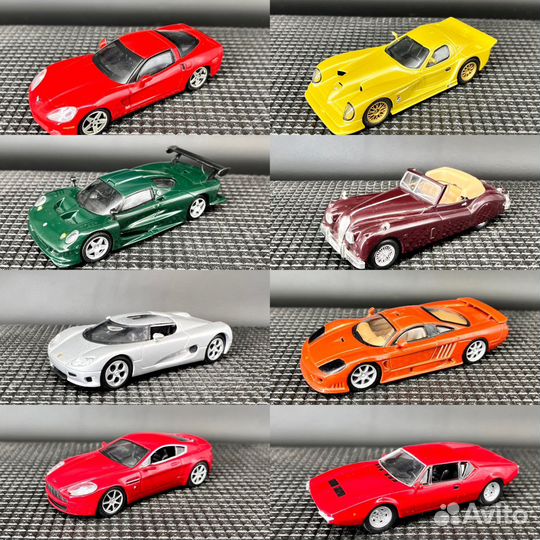 Модели суперкары deagostini 1/43