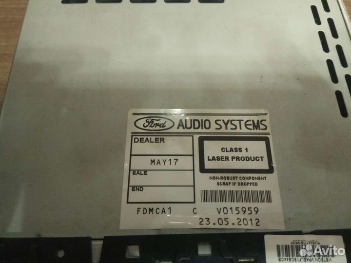 Автомагнитола на форд Мондео