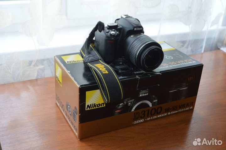 Фотоаппарат Nikon D3100 kit 18-55 VR
