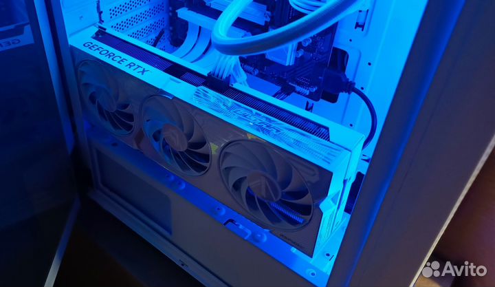 Riser для видеокарты pci-e x16 4.0 белый