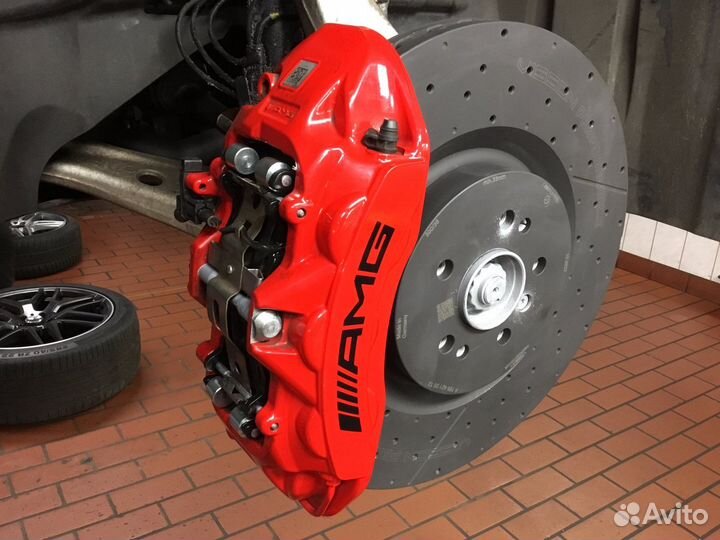 Тормозные диски W212 E63 AMG