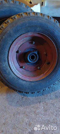 Колёса для грузовой тележки