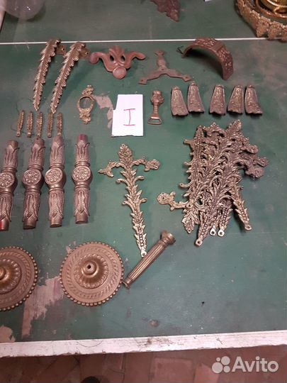 Элементы декора из бронзы