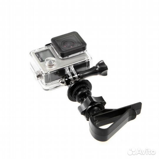 Держатель на козырек для GoPro/Смартфона/Dslr 1/4