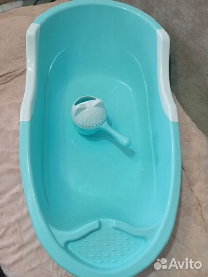 Ванночка для купания + ковшик